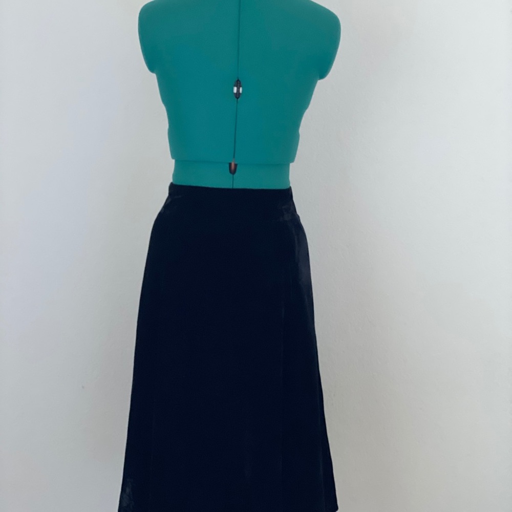 SOLD velvet midi skirt by Charter Club Size 12 - Picture 5 of 11